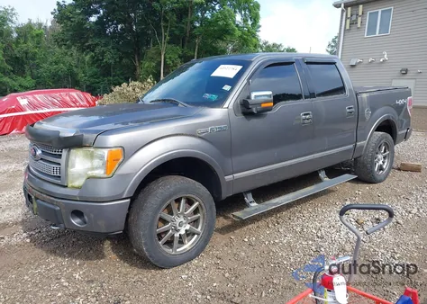 2012 Ford F-150 Platinum from USA, damaged, VIN 1FTFW1EF7CFB00528